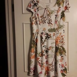 Stretch flower dress